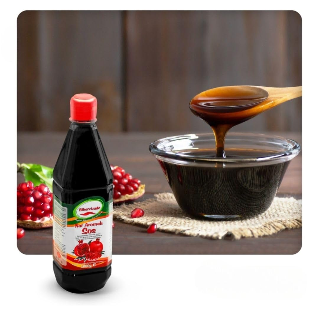 Premium Granatapfelsirup 1000g – 100% Natürlich, Vegan & Ohne Zucker