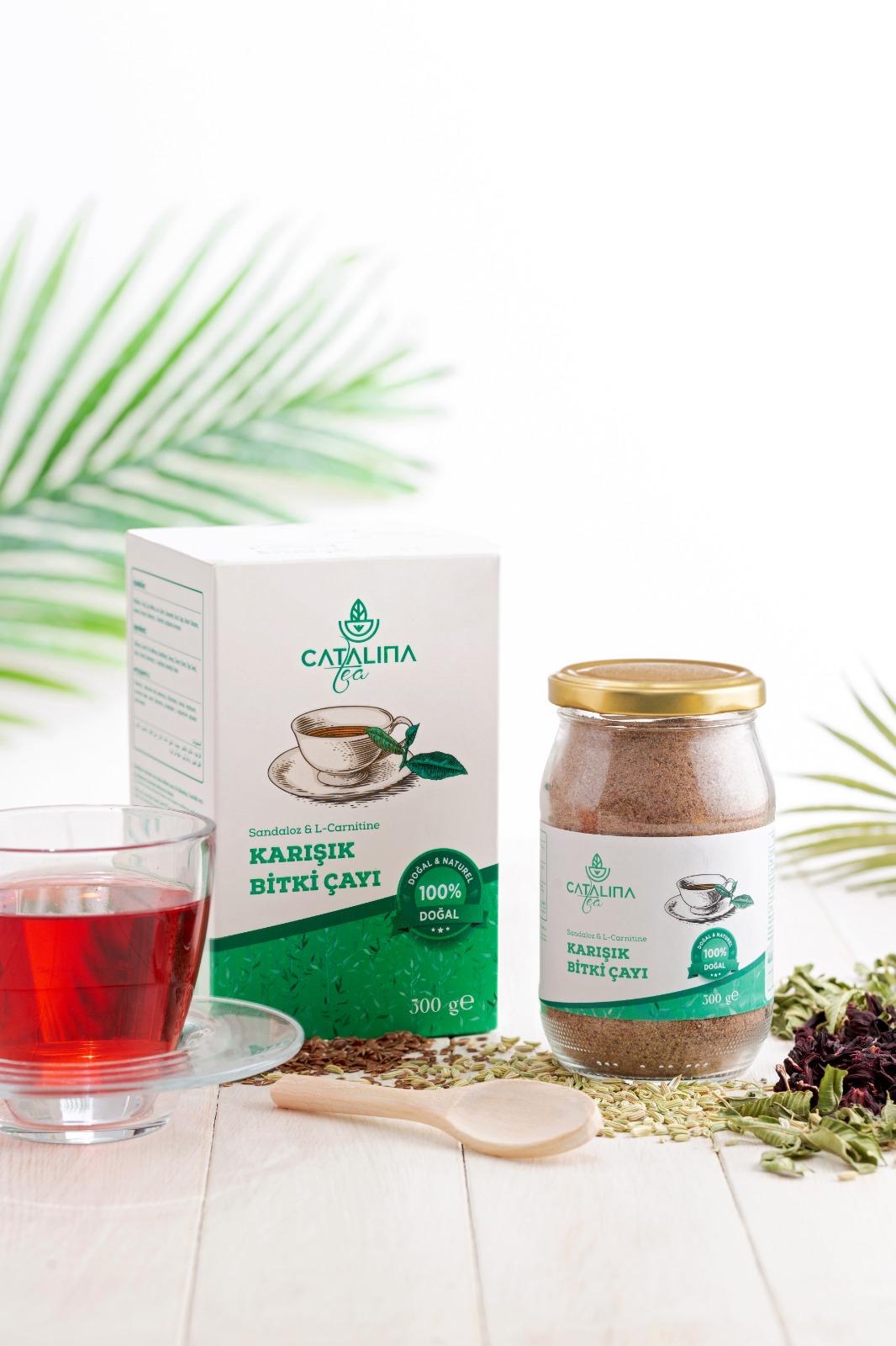 Catalina Gemischter Kräuter Tee 300 Gramm - Morgendlicher Kräutertee für Energie