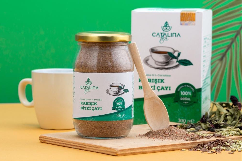 Catalina Gemischter Kräuter Tee 300 Gramm - Morgendlicher Kräutertee für Energie