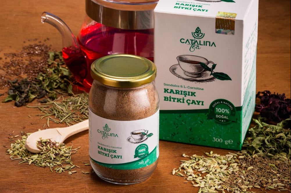 Catalina Gemischter Kräuter Tee 300 Gramm - Morgendlicher Kräutertee für Energie