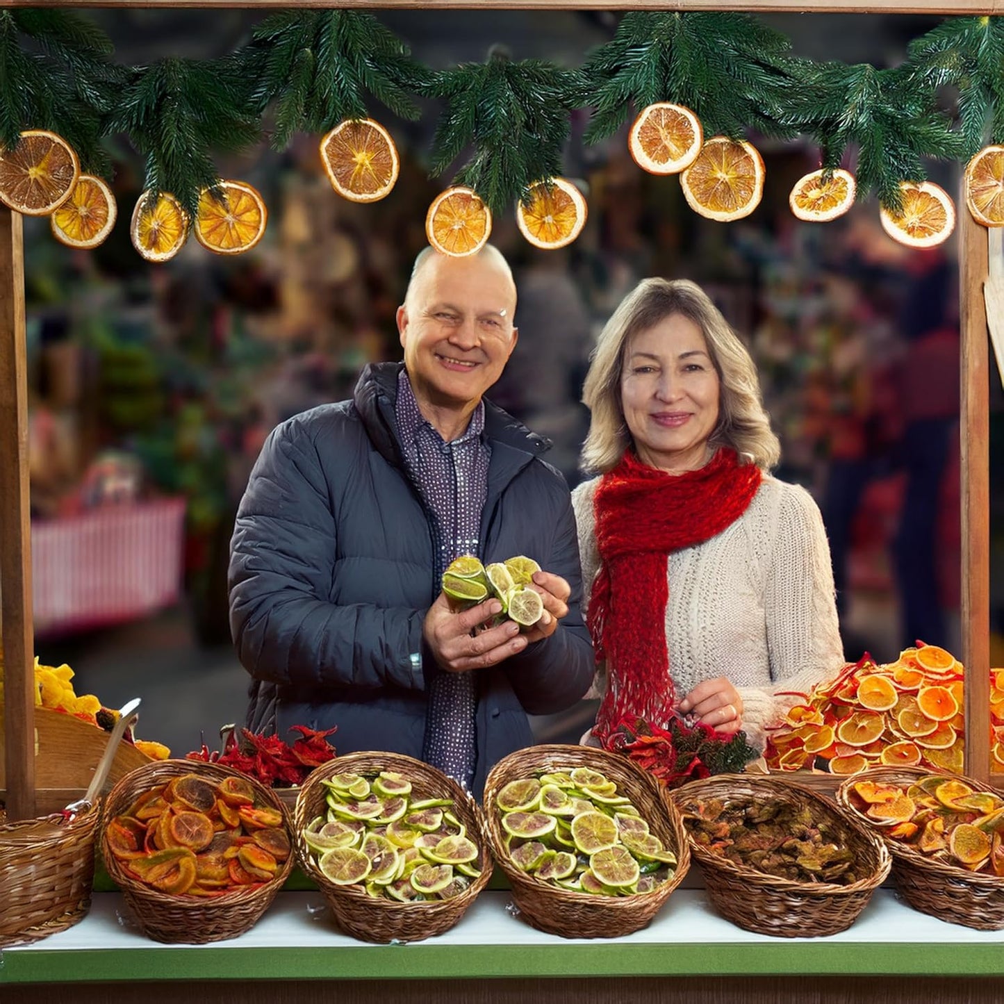 Getrocknete Limetten für Cocktails & Speisen – Zuckerfrei, 400g, Natürlich