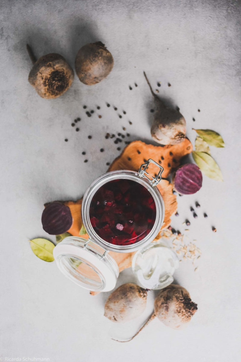 Jungle Healthy Food Rote Bete Kvass 500ml – Fermentiertes Probiotisches Getränk