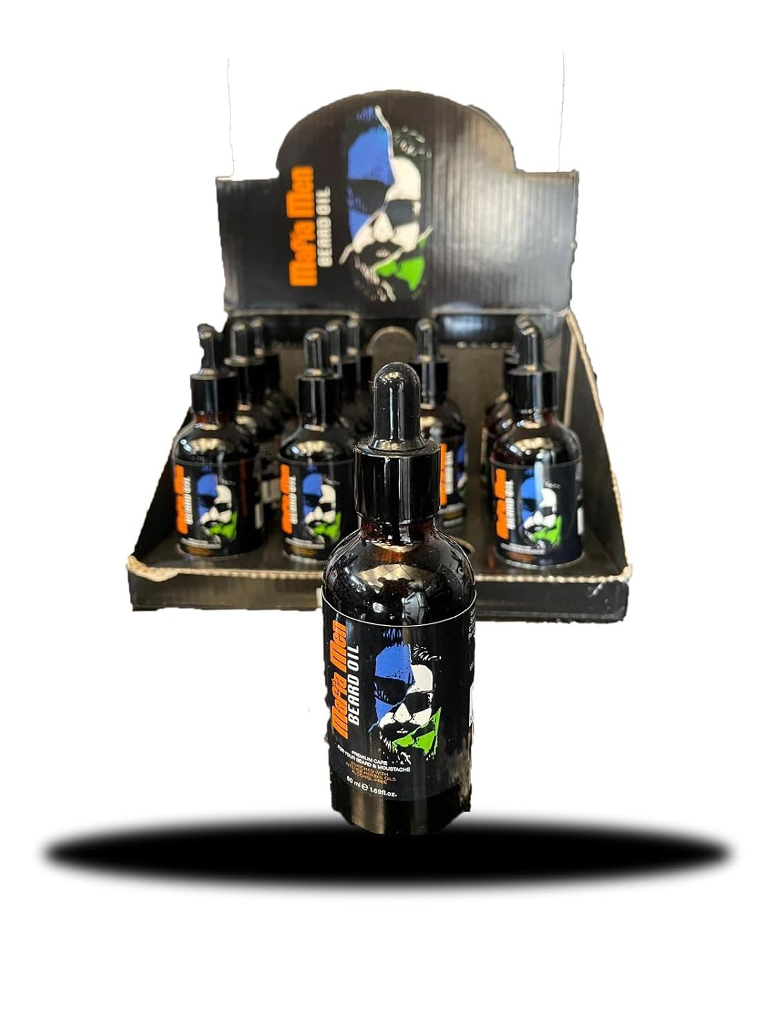 Mafia Men Bart-Öl 50ml – Premium Bartpflege für Männer – Mit Kräuterölen, Alkoholfrei