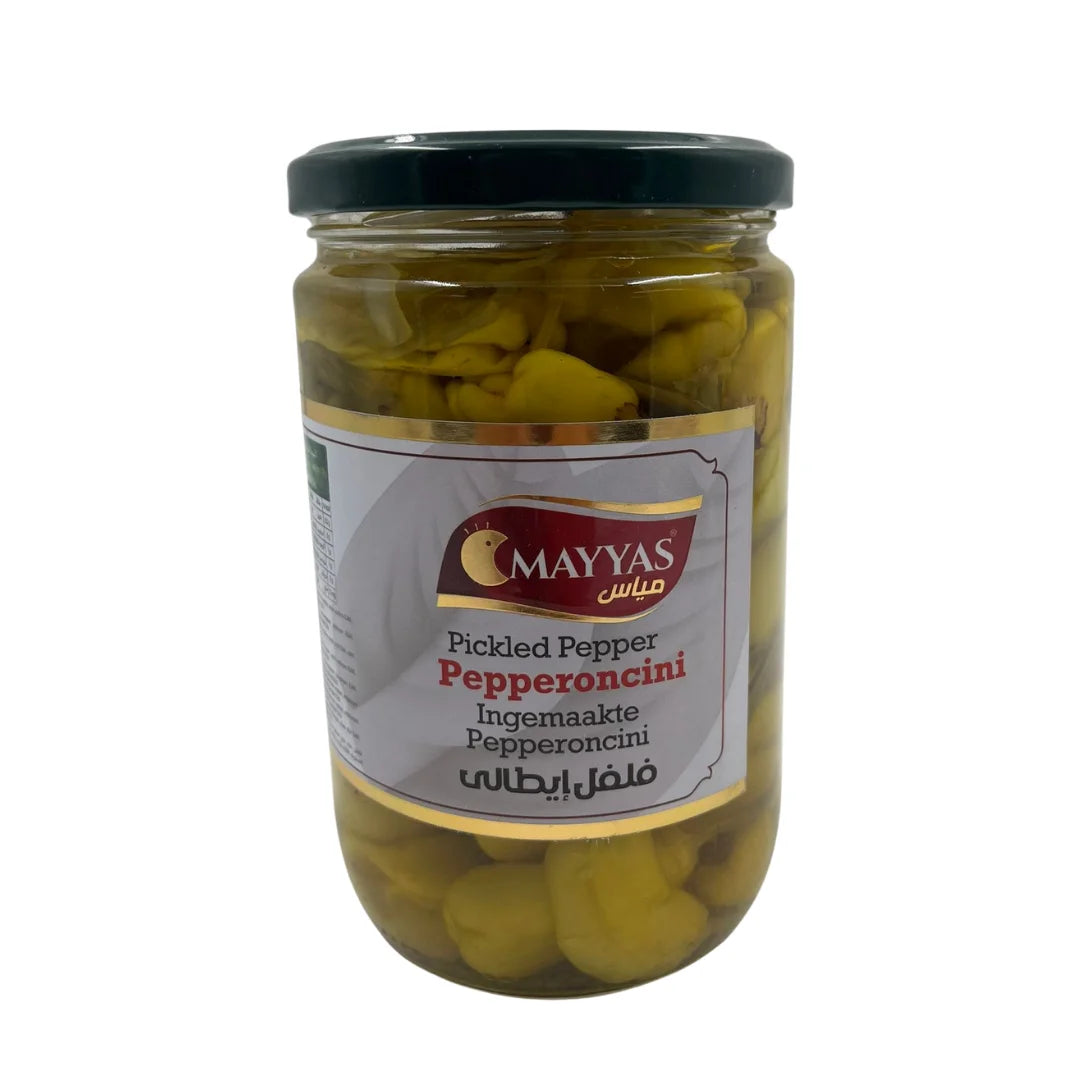 Mayyas Carlisto Pepperoncini Pickled 300 g – Aromatisch & Pikant