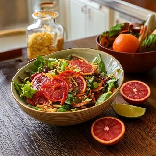 Natürliche Getrocknete Blutorangenscheiben 500g – 100% Frucht, Vegan