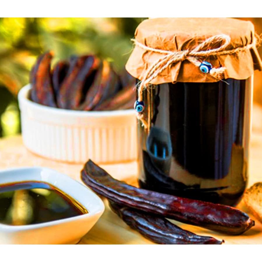 Naturyol 100% Reiner Johannisbrot Sirup 500g – Natürlich, Vegan & Glutenfrei – Zuckerfrei