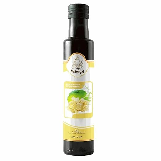 Naturyol Apfelessig mit Sandarakharz 500ml - Ohne Zusatzstoffe, Traditionell Hergestellt