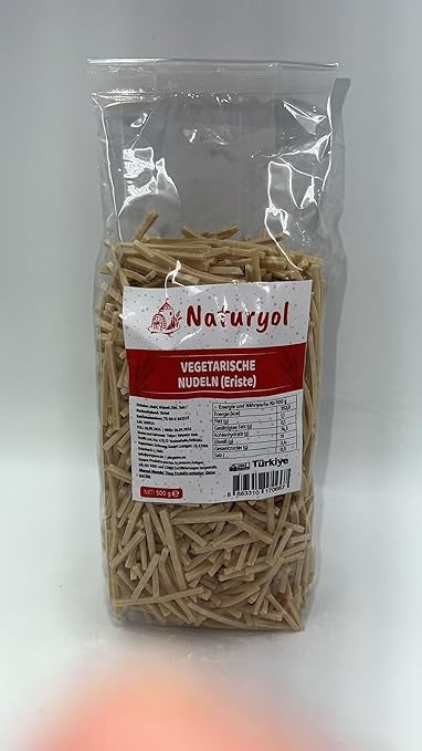 Naturyol Vegetarische Nudeln 500g - Vegane Gemüse-Pasta ohne Zusatzstoffe