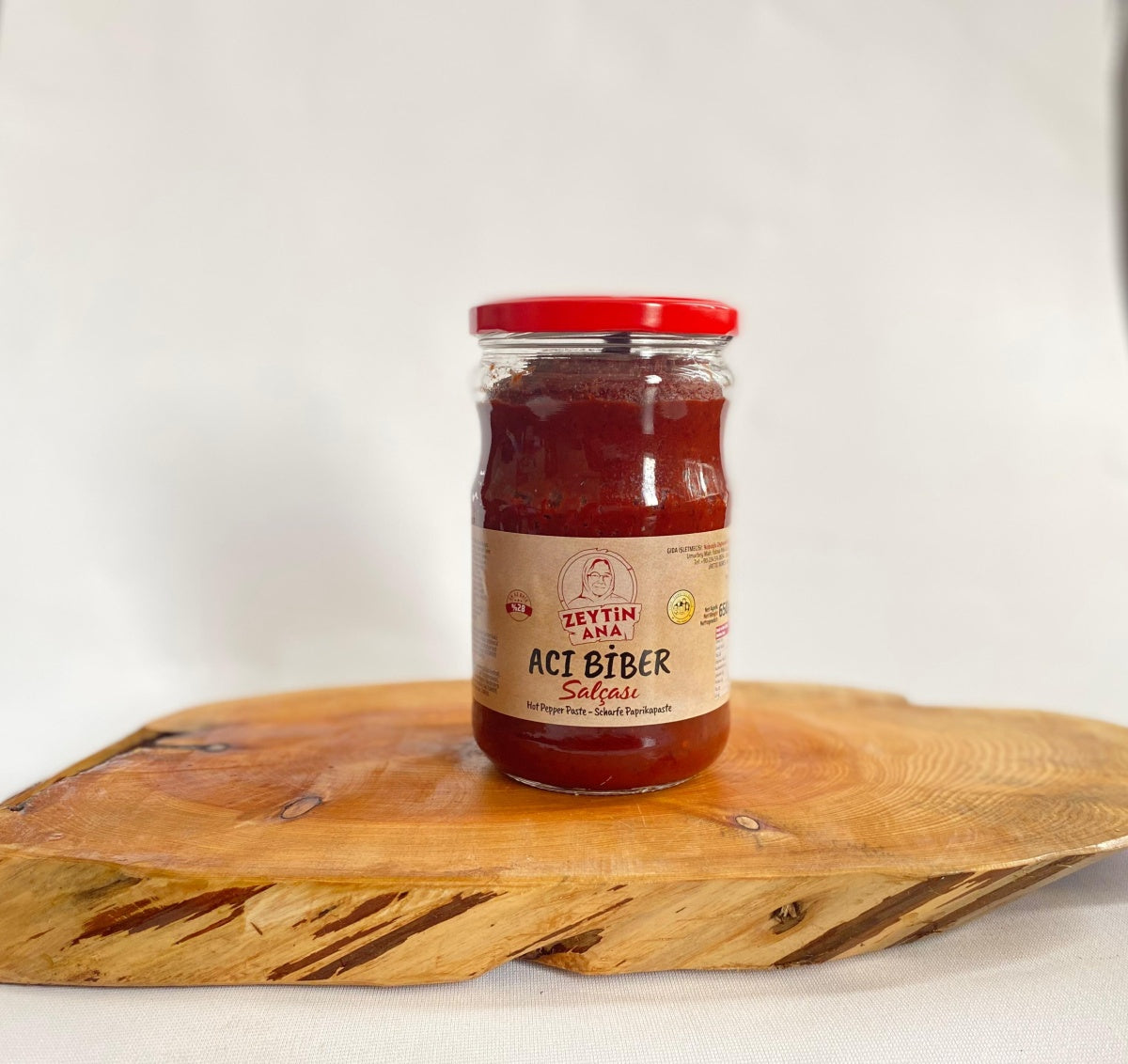 Zeytin Ana Scharfe Paprikapaste – 700g – Hausgemachte Türkische Spezialität