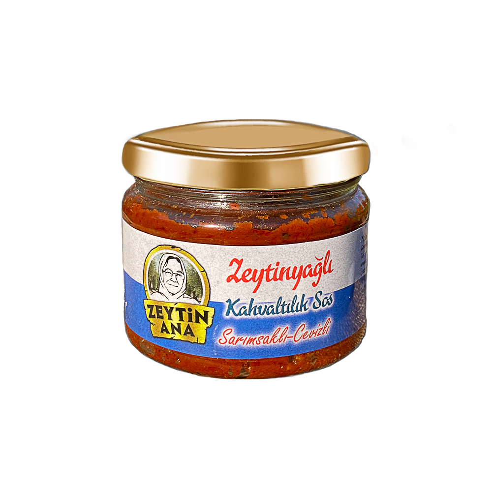 Zeytin Ana Türkische Frühstückssauce mit Knoblauch & Walnuss 260g