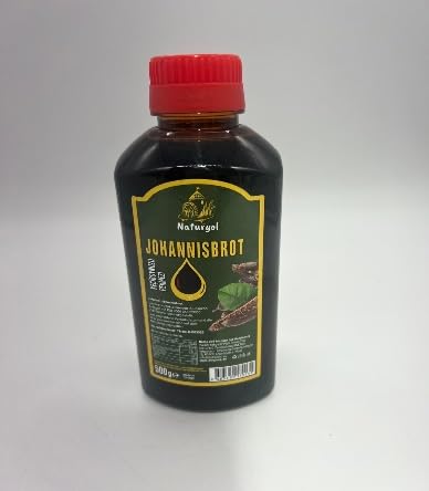 Naturyol 100% Reiner Johannisbrot Sirup 500g – Natürlich, Vegan & Glutenfrei – Zuckerfrei