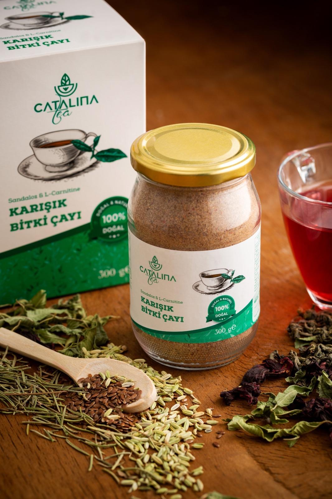 Catalina Gemischter Kräuter Tee 300 Gramm - Morgendlicher Kräutertee für Energie