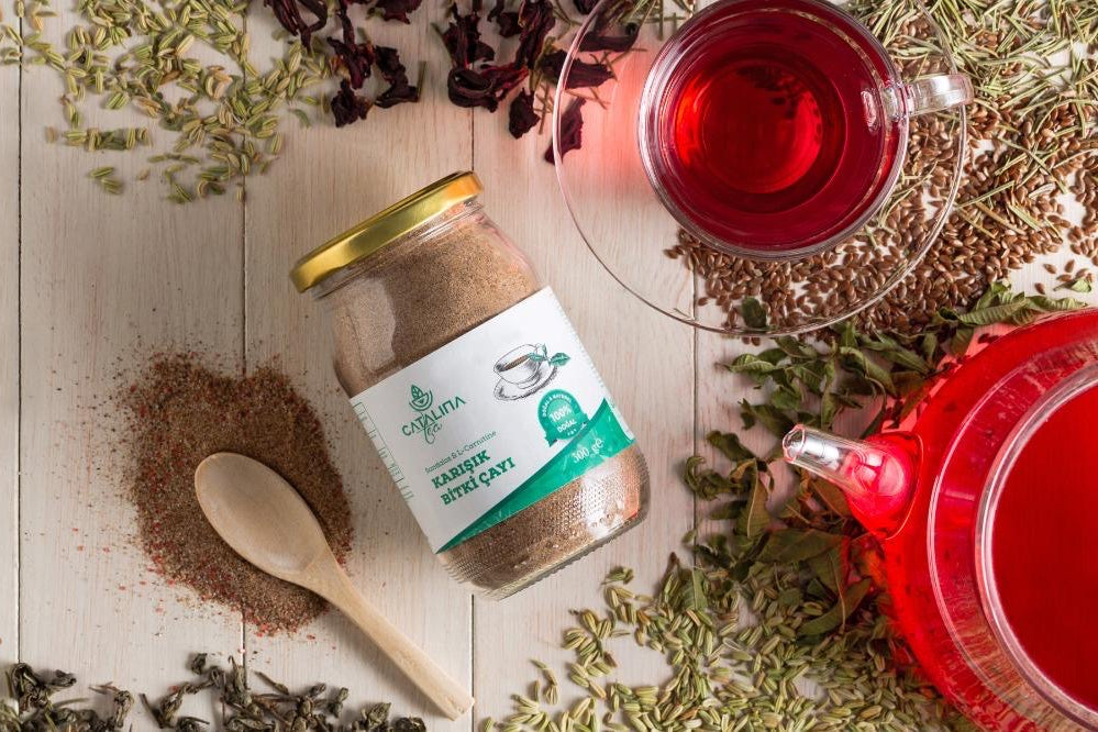 Catalina Gemischter Kräuter Tee 300 Gramm - Morgendlicher Kräutertee für Energie