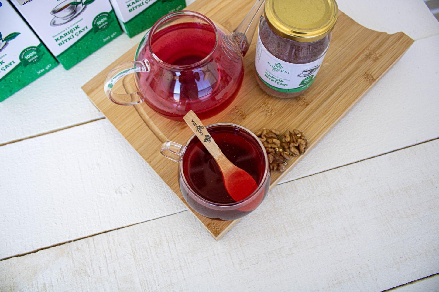 Catalina Gemischter Kräuter Tee 300 Gramm - Morgendlicher Kräutertee für Energie