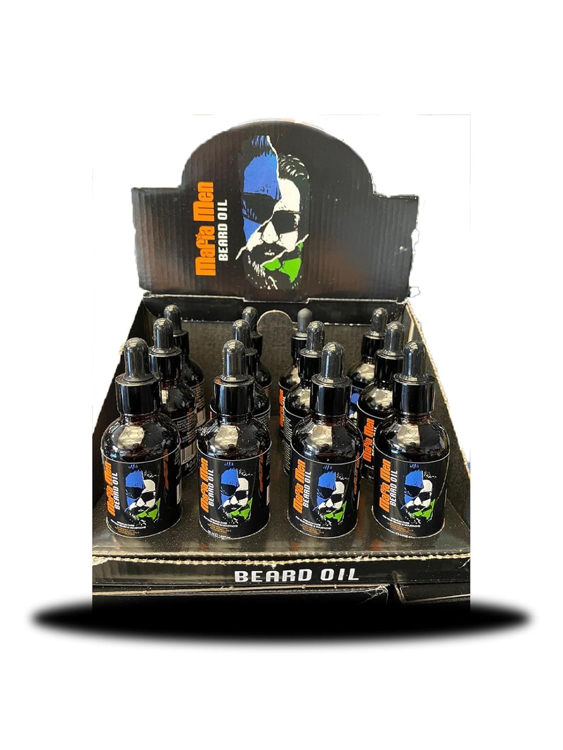 Mafia Men Bart-Öl 50ml – Premium Bartpflege für Männer – Mit Kräuterölen, Alkoholfrei