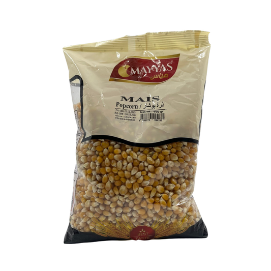 Mayyas Mais Popcorn 900 g – Knuspriger Popcornmais