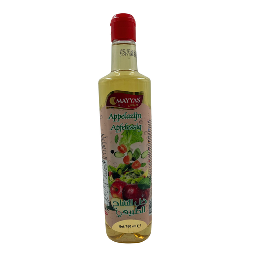 Mayyas Apfelessig 750 ml – Natürlich Fermentierter Apfelessig
