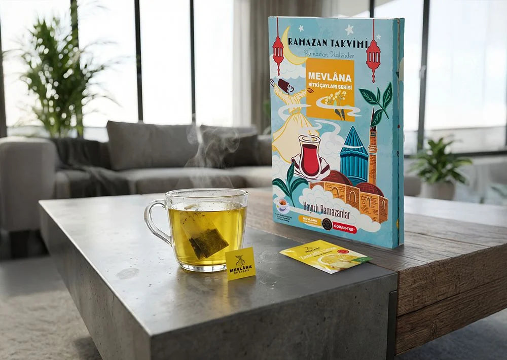 Mevlana Ramadan Tee Kalender - 90 Kräutertee-Beutel in verschiedenen Sorten