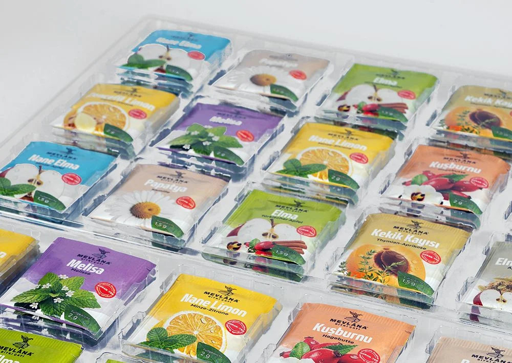 Mevlana Ramadan Tee Kalender - 90 Kräutertee-Beutel in verschiedenen Sorten