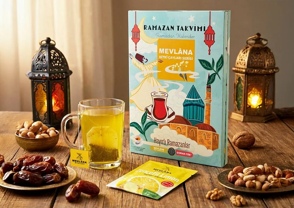 Mevlana Ramadan Tee Kalender - 90 Kräutertee-Beutel in verschiedenen Sorten