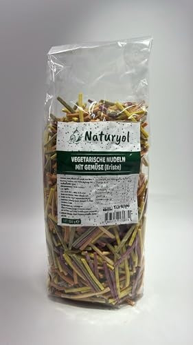 Naturyol Vegetarische Bunte Nudeln mit Gemüse – Vegane Gemüse-Pasta