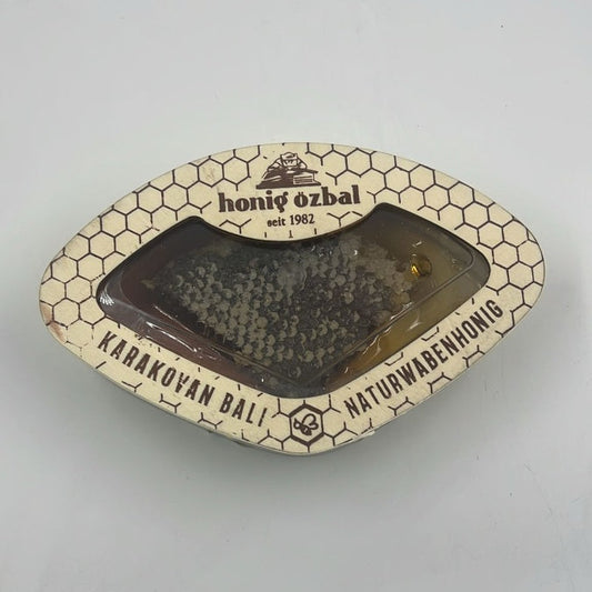 Premium Wabenhonig im Holzrahmen – Türkischer Honig, 100% Naturbelassen 300±50g