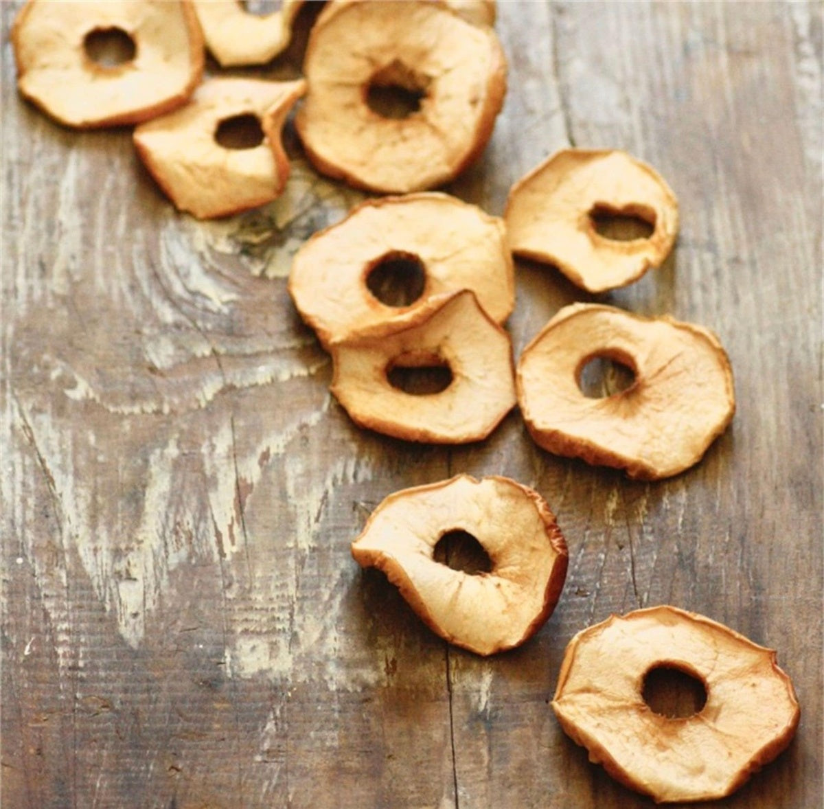 Premium Getrocknete Apfelringe – 100% Natürliche Trockenäpfel, Ohne Zucker