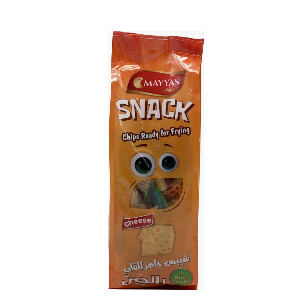 Mayyas Snack - Chips Ready for Frying - Cheese 200 g | Knusprige Chips zum Frittieren