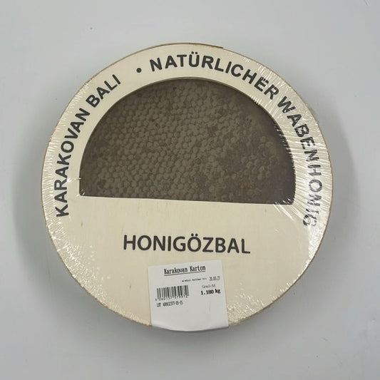 Wabenhonig im Holzrahmen 750g – Reiner Karakovan Honig Türkei