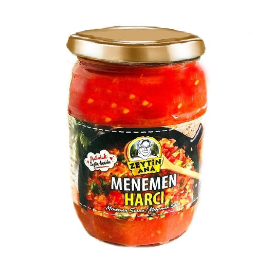 Zeytin Ana Menemen Soße – 700g – Traditionelle Türkische Gemüse-Paste